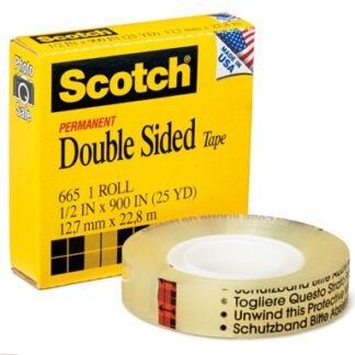 3M 665 Adhesive Tape 1/2" x 25yds