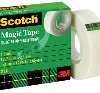 3M 810 Magic Tape 1/2" x 36yds