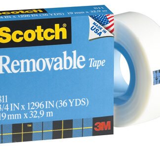 3M 811 Magic Tape 3/4" x 36yds