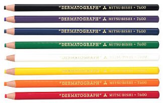 7600 Dermatograph Pencil - Black