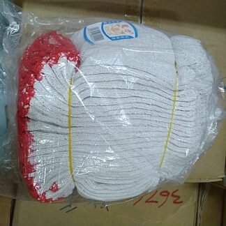 Cotton Labour Gloves (Red Edge) - 1doz