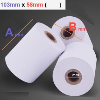 Thermal Paper Roll - 103mm x 58mm x18mm (100's)