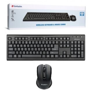 Verbatim 66519 Wireless Keyboard & Mouse Comb